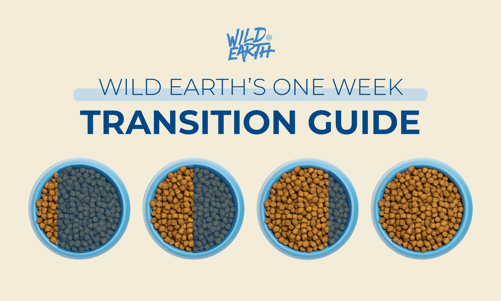 how to transition your dog to wild earth dog food